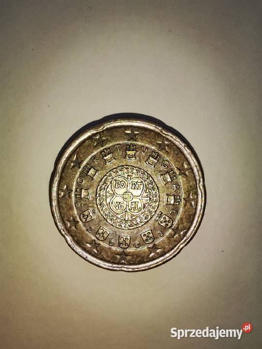 Portugal 20 Euro Cent 2002 Lisbon Mosi mazowieckie Ząbki