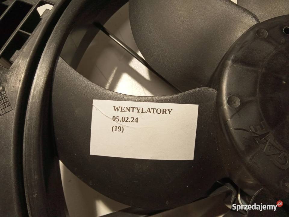 WENTYLATOR CHŁODNICY RENAULT MEGANE II SCENIC II Nowy Tomyśl