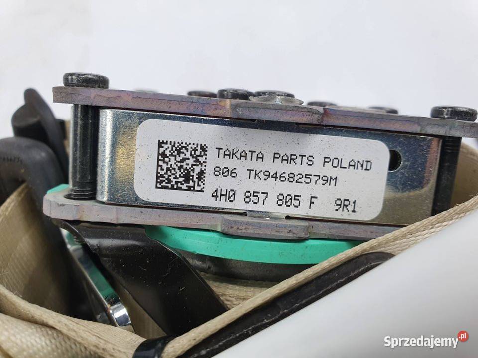 PAS BEZPIECZŃSTWA AUDI A8 L D4 4H0857805F Lipno