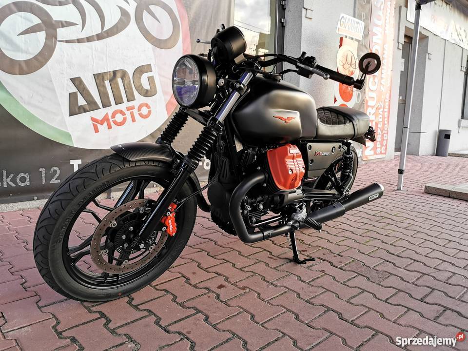 Moto Guzzi V7 III Carbon Black Raty Gwarancja Jaworzno sprzedam