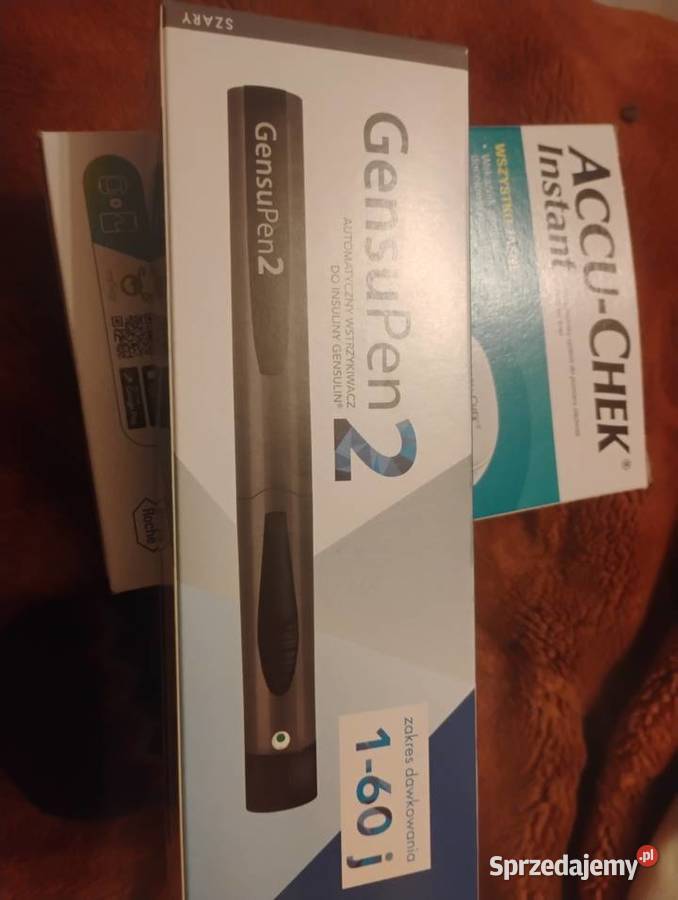 Glukometr AccuChek Instant mgdL GensuPen 2 Włocławek sprzedam