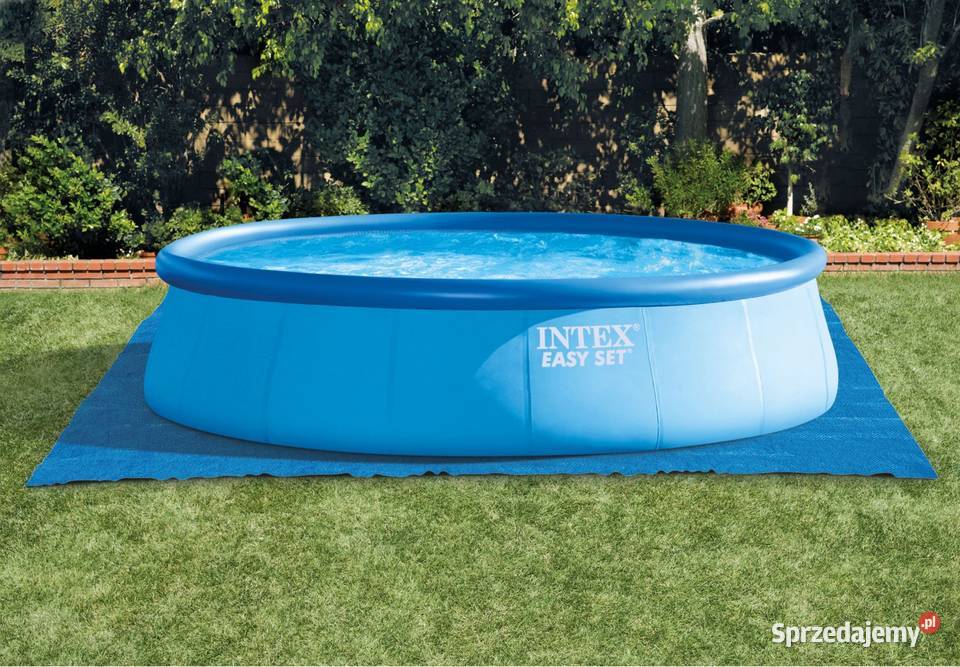 Duża mata podkład pod basen 472x472 INTEX 28048 Poznań