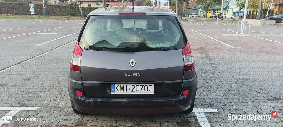 Renault Scenic 16 benzyna z gazem tania jazda małopolskie Bochnia