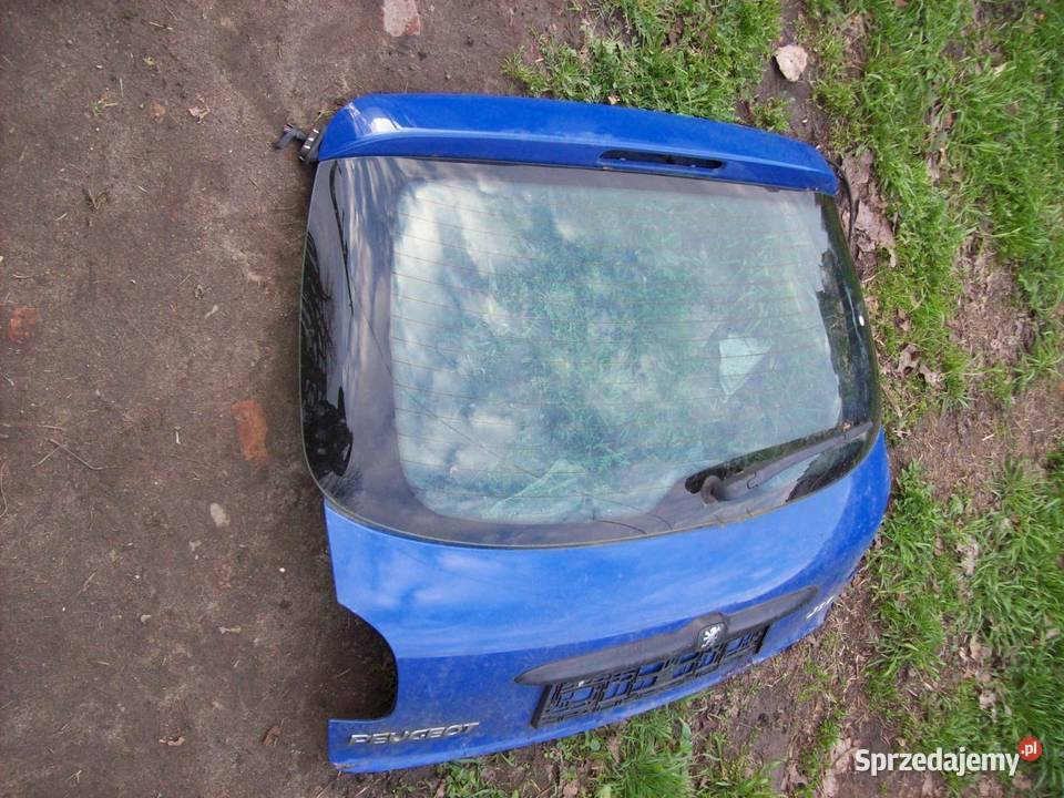 Peugeot 206 5D Tylna klapa z szyba Mińsk Mazowiecki