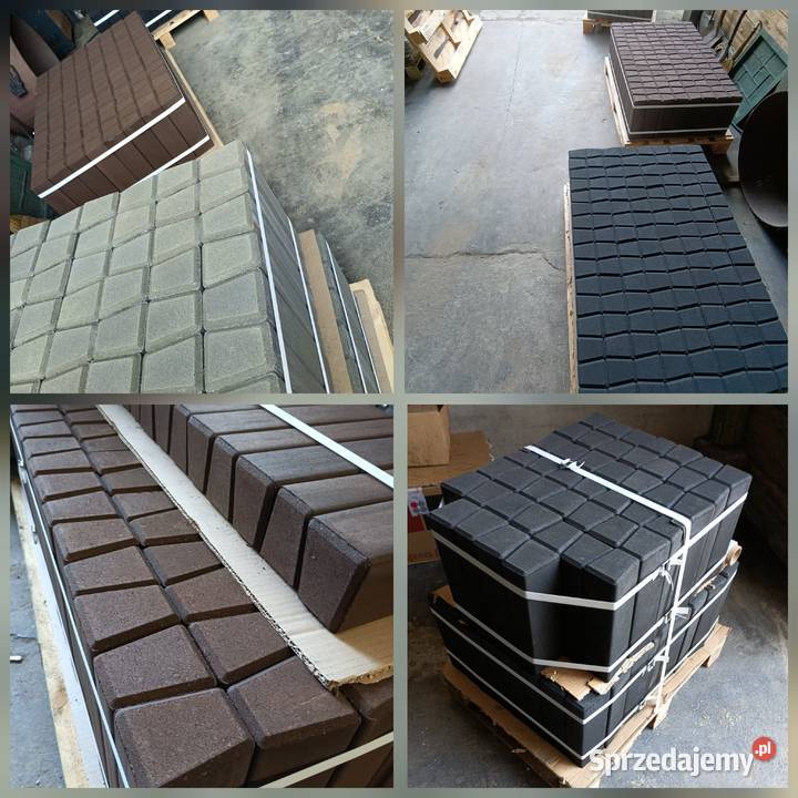 Kostka obrzeże palisady trapezowe betonowe Lipno