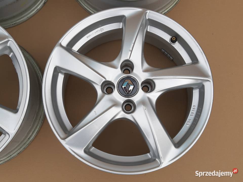 RENAULT FELGI ALUMINIOWE KOMPLET 16 4X100 ET40 Bieleń