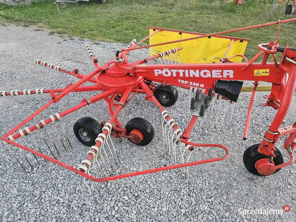 Pottinger TOP 340NgrabiarZgrabiarka zagrabiarka nieuszkodzony mazowieckie Góra Kalwaria