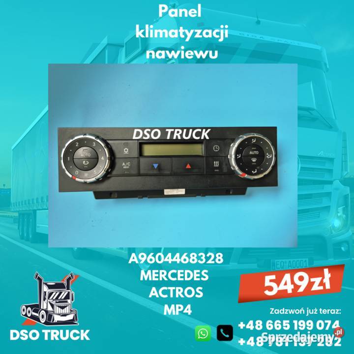 Panel klimatyzacji nawiewu A9604468328 MERCEDES Zawichost
