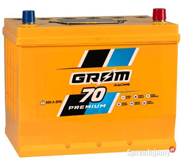 Akumulator Grom Racing 70Ah 620A Japan P