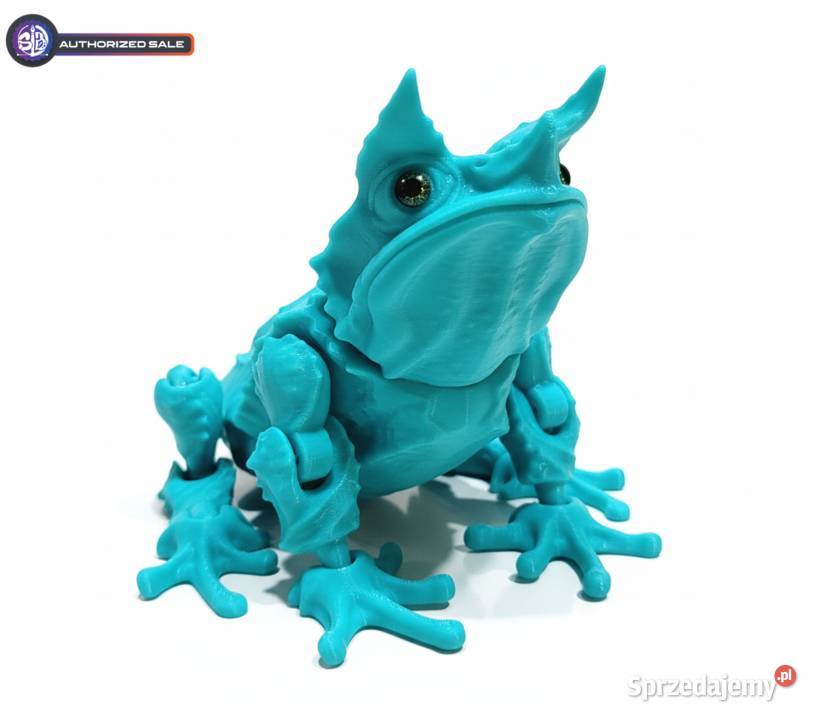 Żaba RANA CORNUDA 3D elastyczna artykułowana 6 lat+ Krzyszkowice