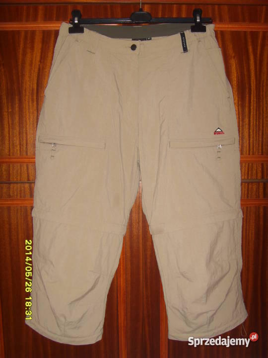 LETNIE SPODNIE SPORTOWE KHAKI 2w1McKINLEY WROCŁA