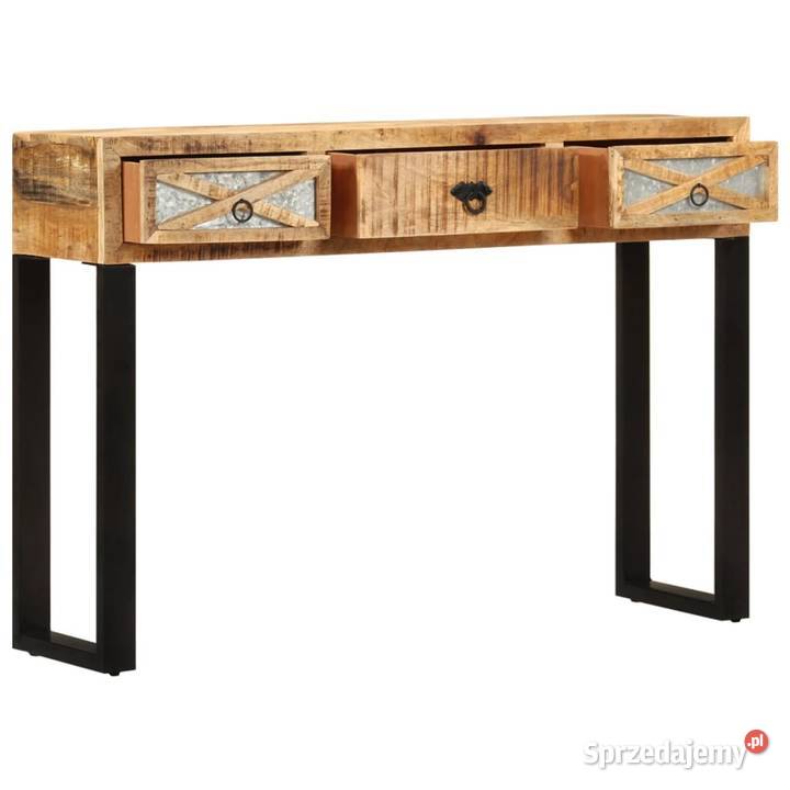 Stolik konsola 110x30x76 lite drewno mango282761 Warszawa