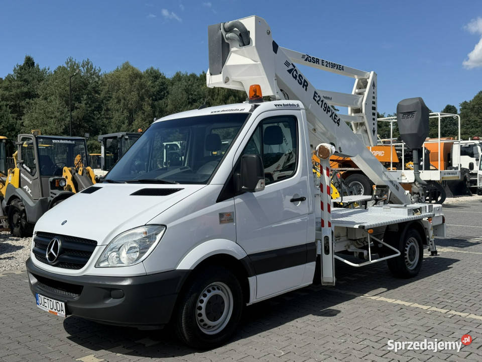 Mercedes Sprinter UNIKAT STAN 7 Zwyżka GSR E219 elektryczne lusterka Widełki