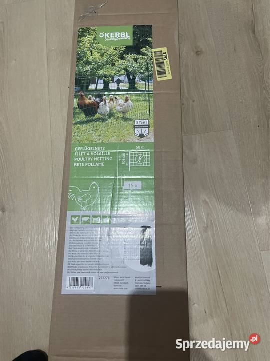 Siatka ogrodzenie kurczaków gęsi kaczek płot