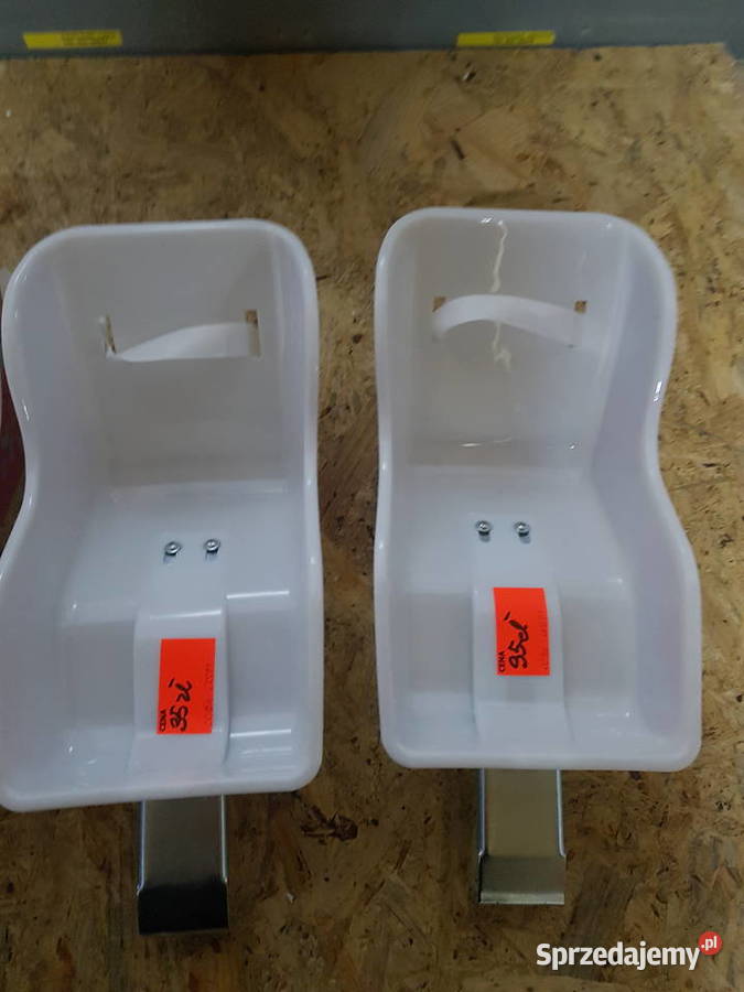 FOTELIK rowerowy lalki wzór kwiatki białyRóż wielkopolskie Głogowa