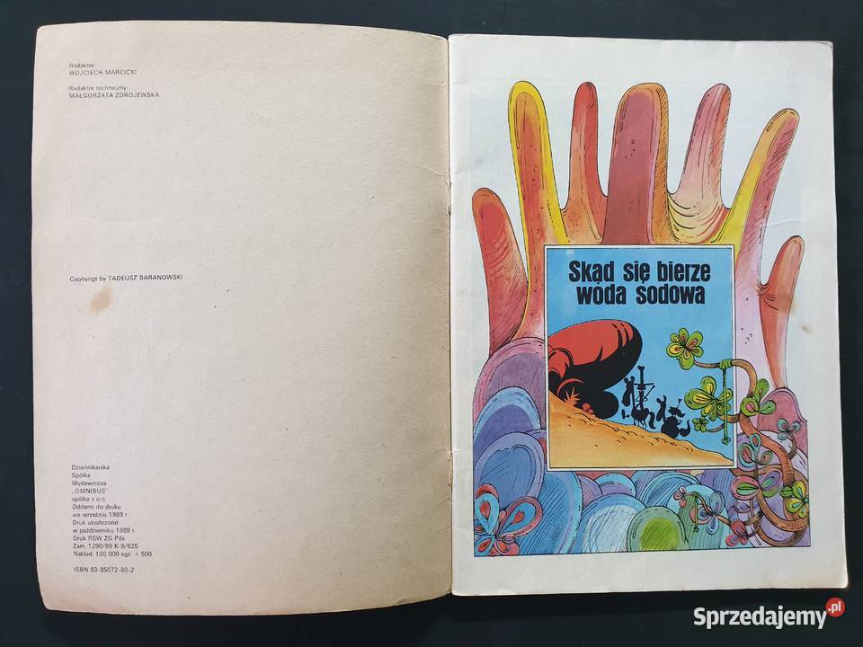 Skąd się bierze woda sodowa Tadeusz Baranowski pomorskie Gdynia