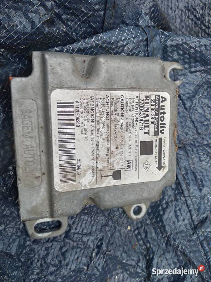 Renault Scenic I sensor air bag 7700437471B