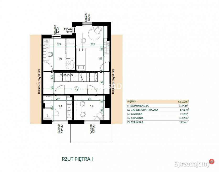 Dom bliźniak Kraków Sidzińska 13978m2 sprzedam