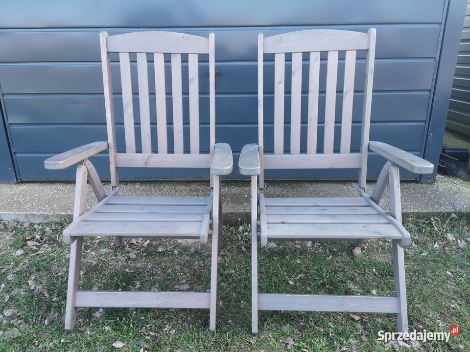Drewniane krzesła ogrodowe Harbo SWEDEN Krzesła ogrodowe Aleksandrów Łódzki