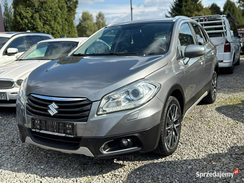 Suzuki SX4 SCross 16i 120 LED navi 4x4 allgrip kurtyny powietrzne Łodygowice