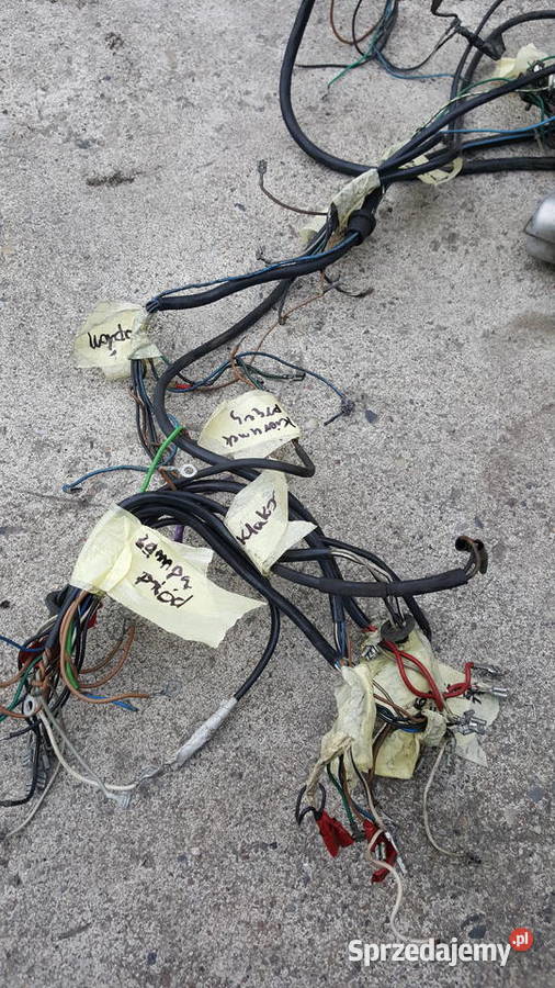 MZ ETZ 150 250 251 Instalacja Elektryczna Opole