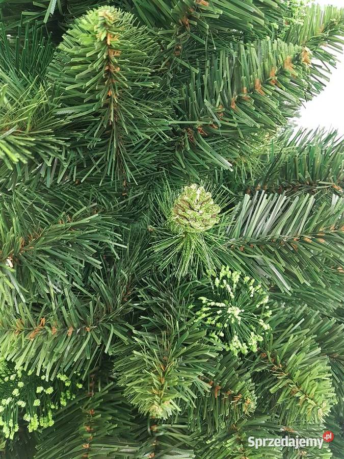 Choinka sztuczna Sosna Zielona z szyszkami śląskie