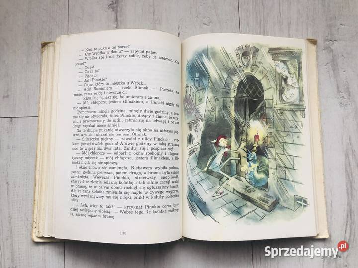 Książka Pinokio Przygody drewnianego pajaca C Książki i Podręczniki Łódź sprzedam