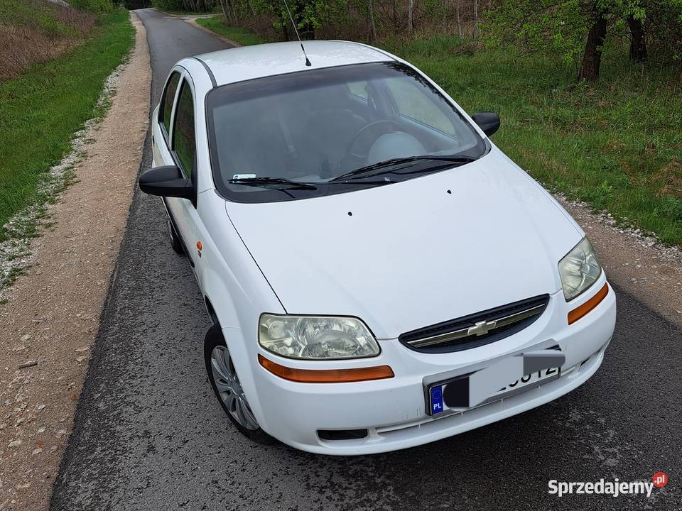 Sprzedam Szevrolet Aveo 14 8v benzyna 2004r 110 Aveo mazowieckie Żyrardów