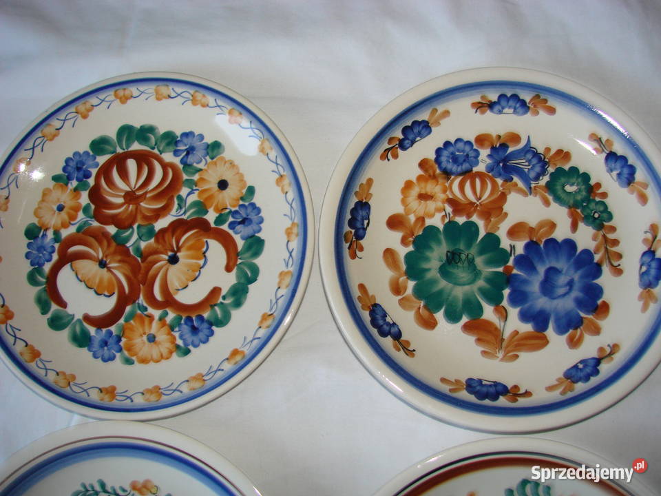 Włocławek fajansowy talerz PRL Pozostałe pomorskie Pruszcz Gdański