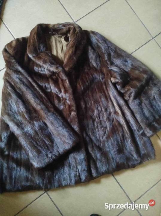 Feraud eleganckie luksusowe futro z norek Rozmiar uniwersalny Gliwice sprzedam