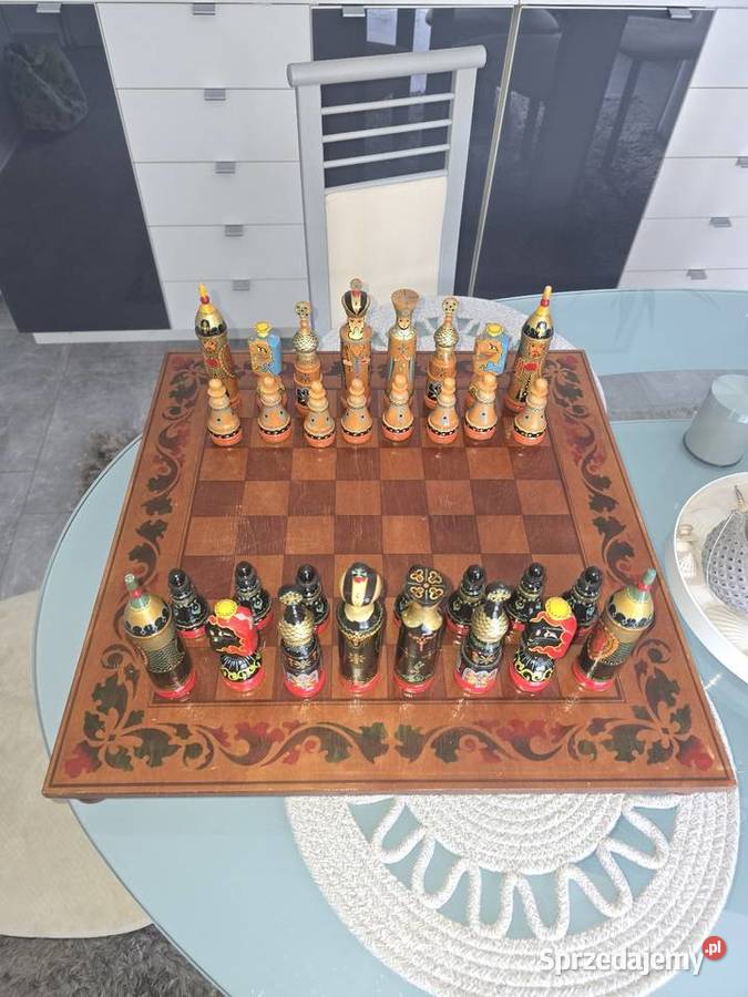 Szachy figury szachowe Kolekcje podkarpackie Dębica