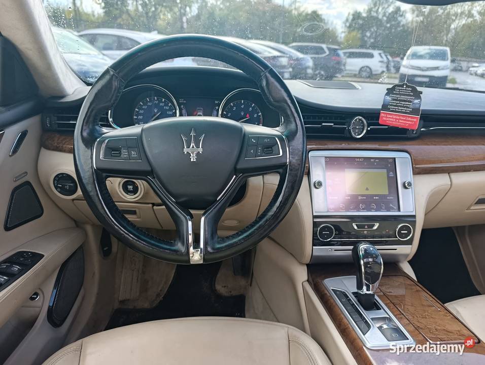 S Q4 30L V6 410Przebieg 64313Dokumentacja Quattroporte Warszawa