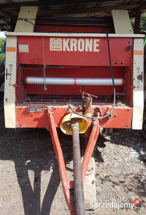 Prasa rolująca Krone 155 siatka sznurek