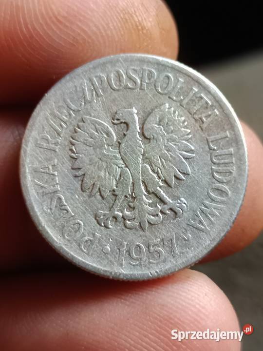 Sprzedam monete 50 groszy 1957 cc Chełm