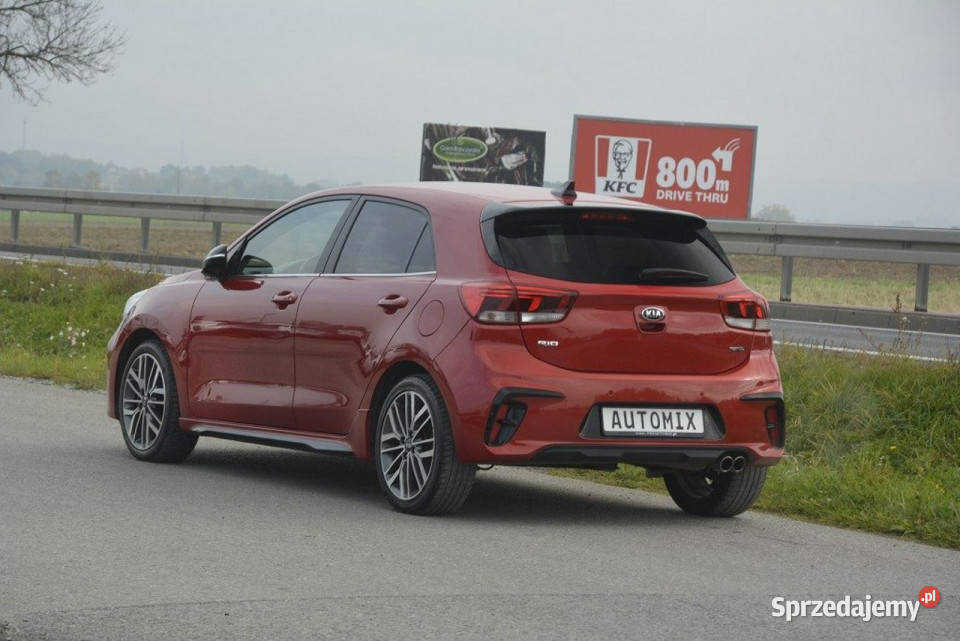 Kia Rio 10 Turbo GT Line doinwestowany gwarancja Rio Sędziszów Małopolski