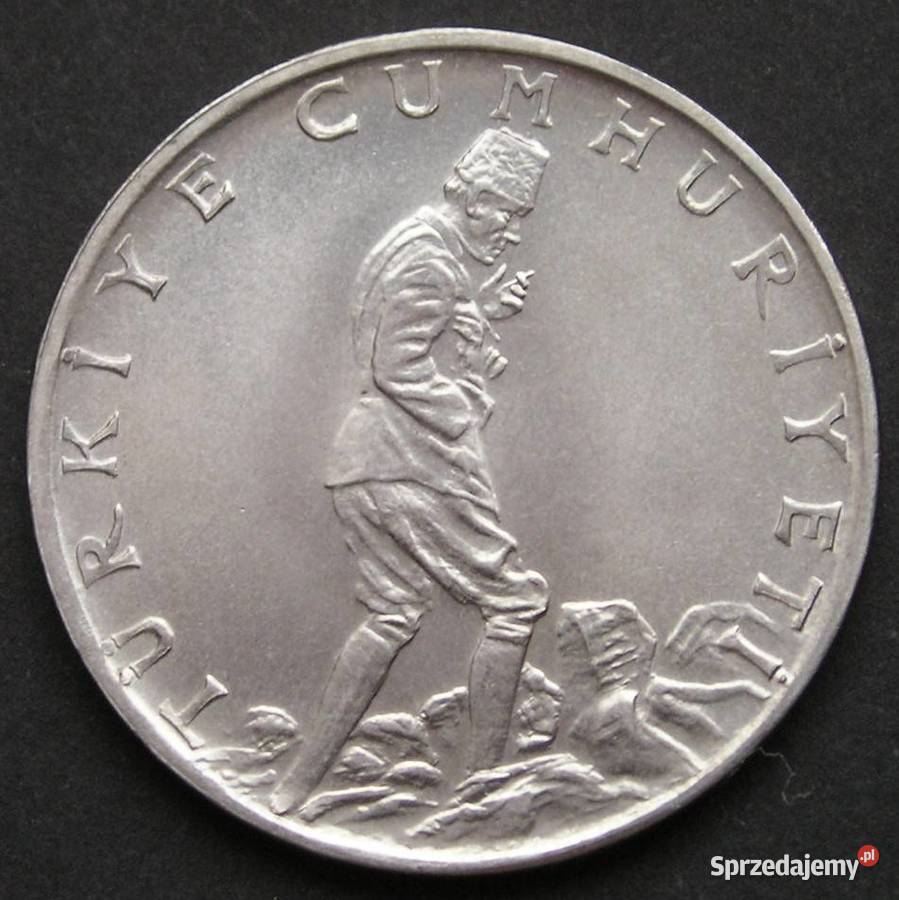 TURCJA 2 12 LIRA 1971 ATATURK STAN MENNICZY łódzkie Łódź