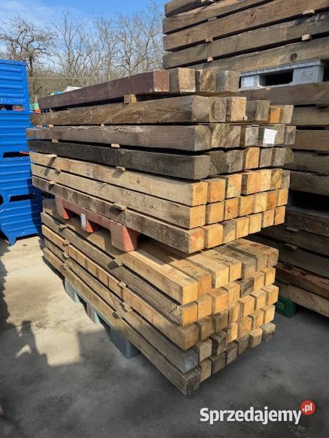 Belki drewniane 10 x10 dolnośląskie Głogówko sprzedam