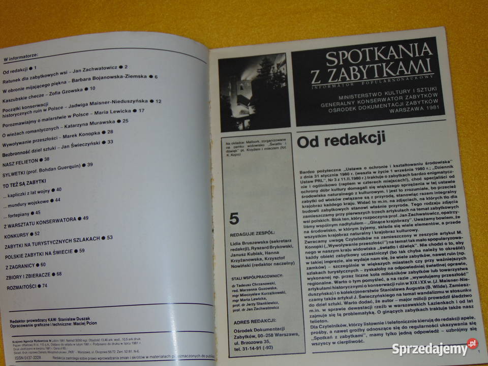 Spotkania z zabytkami 1981 Lublin