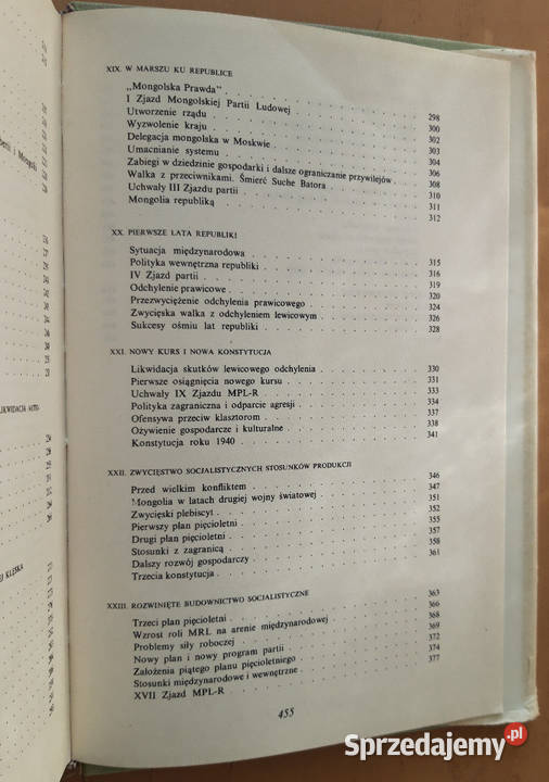 HISTORIA MONGOLII Ludwik Bazylow kujawsko-pomorskie Osięciny