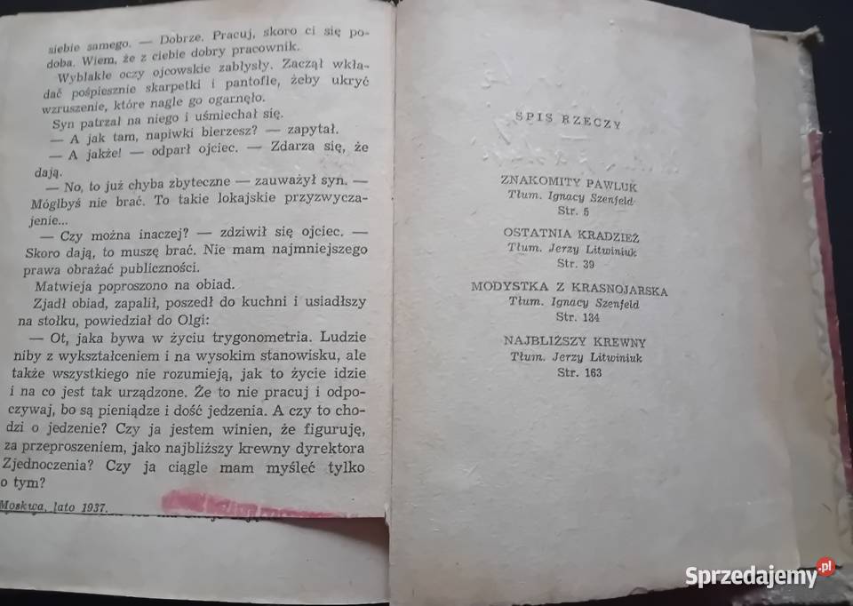 Paweł Nilin Ostatnia kradzież Iskry 1959 r Koźminek