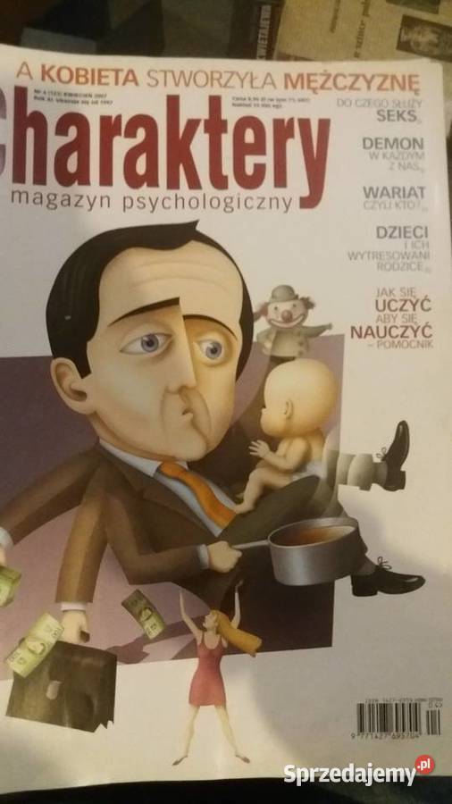 charaktery A kobieta stworzyła mężczyznę Antykwariat