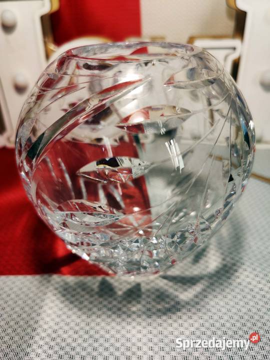 WAZON kryształowy vintage Wrocław