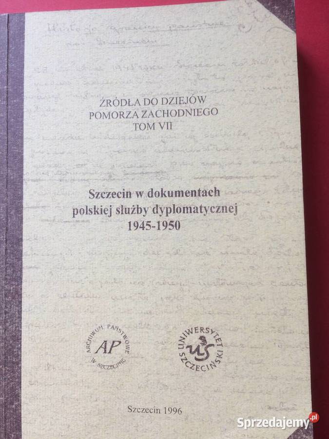 1619 Szczecin W Dokum Służby Dyplomatycznej