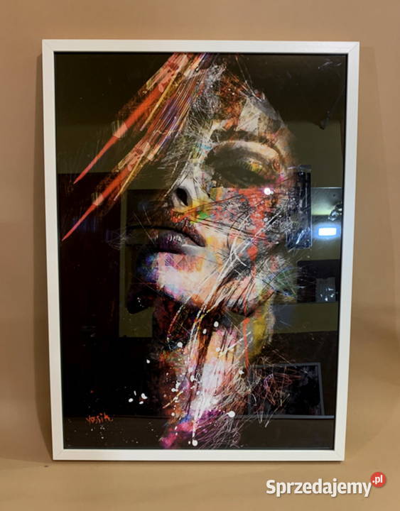 Nowoczesny obraz w minimalistycznej ramie 130 Stalowa Wola sprzedam