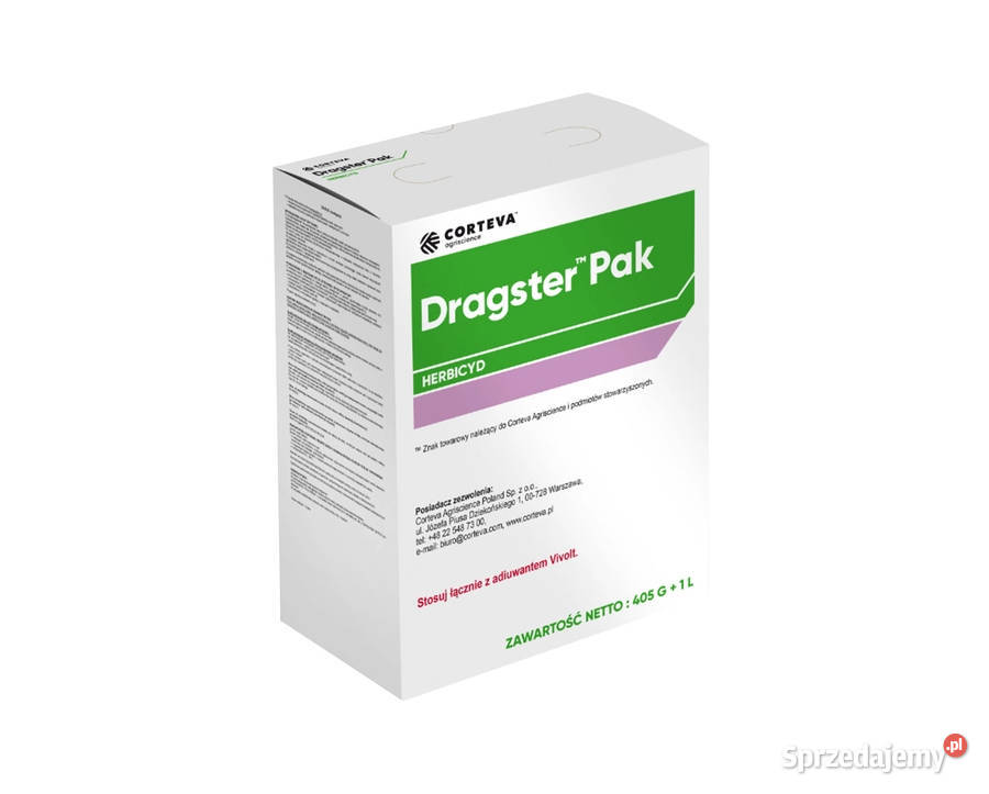 Dragster Pak na 3ha na chwasty w kukurydzy Modliszewko