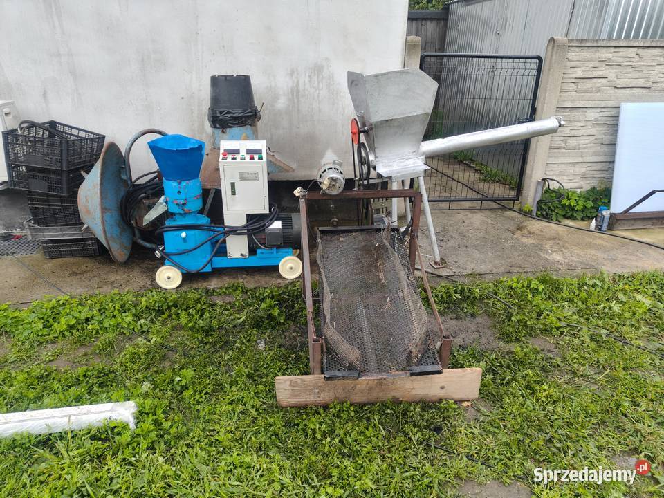 Pelleciarka 75kw zestaw do produkcji pelletu