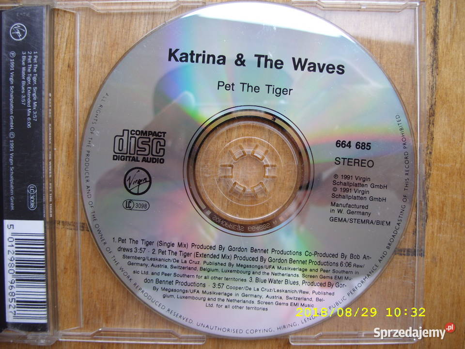 Rock CD singiel KATRINA THE WAVES 1991 CD sprzedam