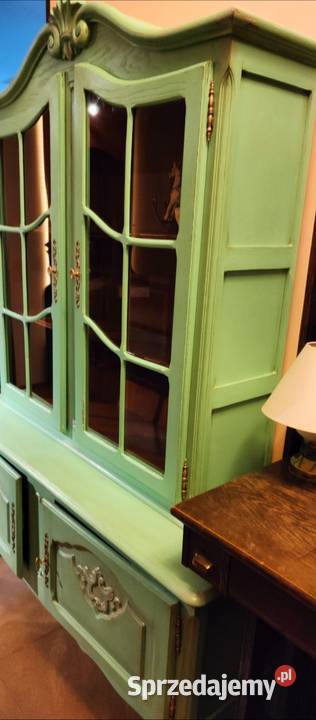 Witryna biblioteczka odnowiona przeszklona w Kredensy i witryny Rzeszów