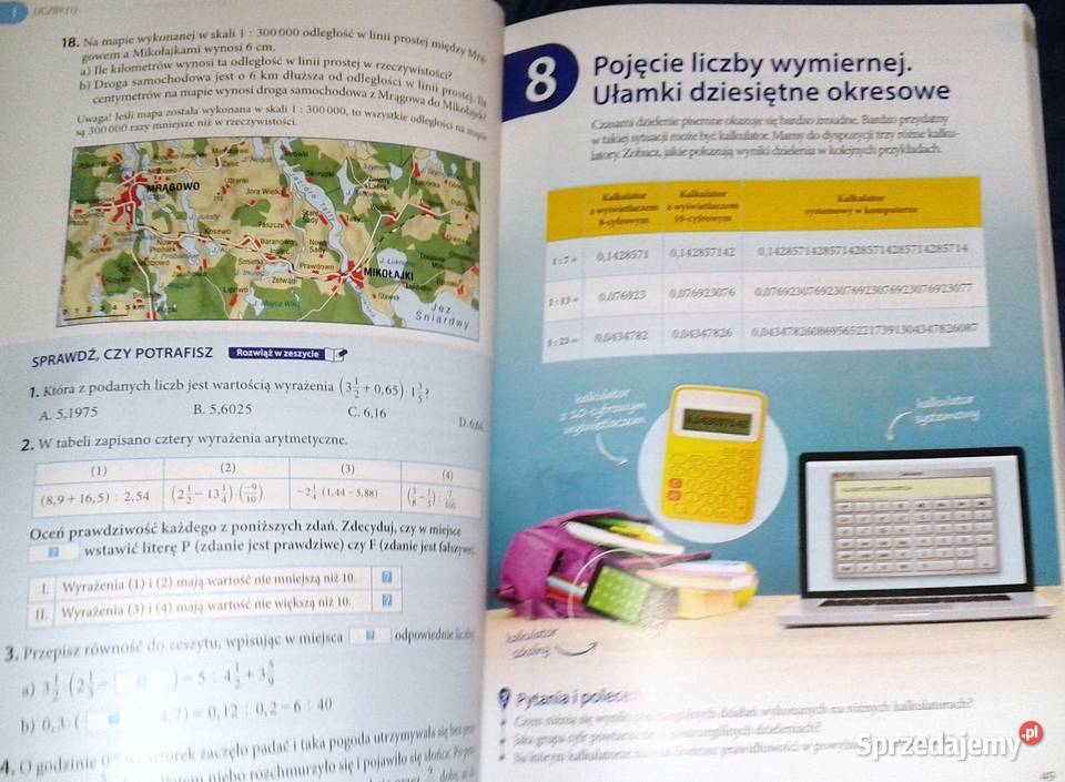 Matematyka na czasie kl 1 K Wej W lubelskie Chełm sprzedam