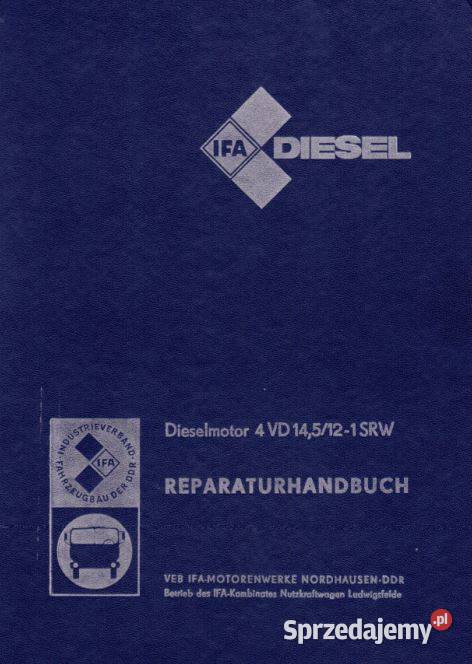 IFA 4VD145121SRW instrukcja naprawy silnik Poradniki, albumy i reportaże Kielce